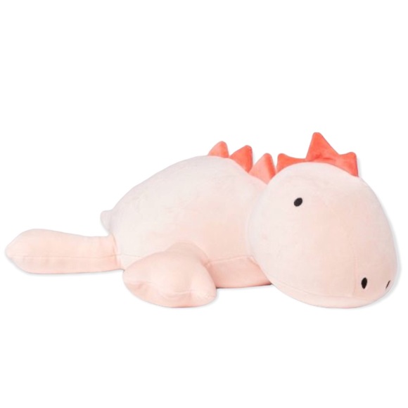 Pillowfort Toys Pillowfort Target Pink Dinosaur Character Weighted Plush Throw Pillow Poshmark